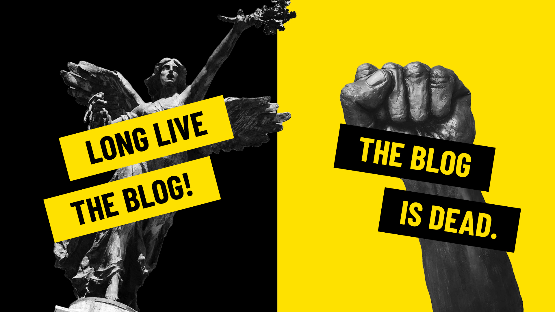 Blogs Are Dead. Long Live the Blog.