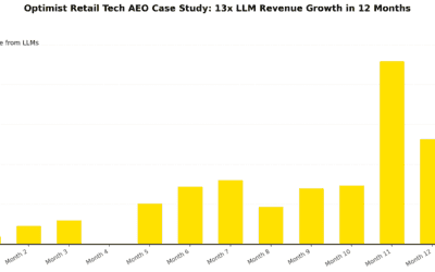 Retail AEO Case Study: 13x LLM-Sourced Revenue, Year Over Year