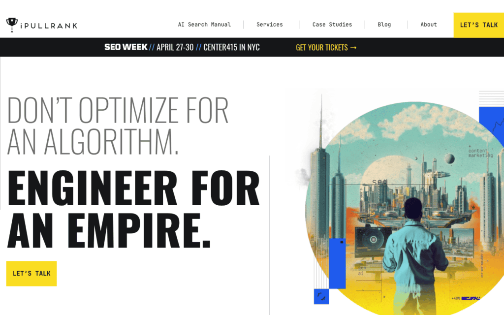 Screenshot of ipullrank.com