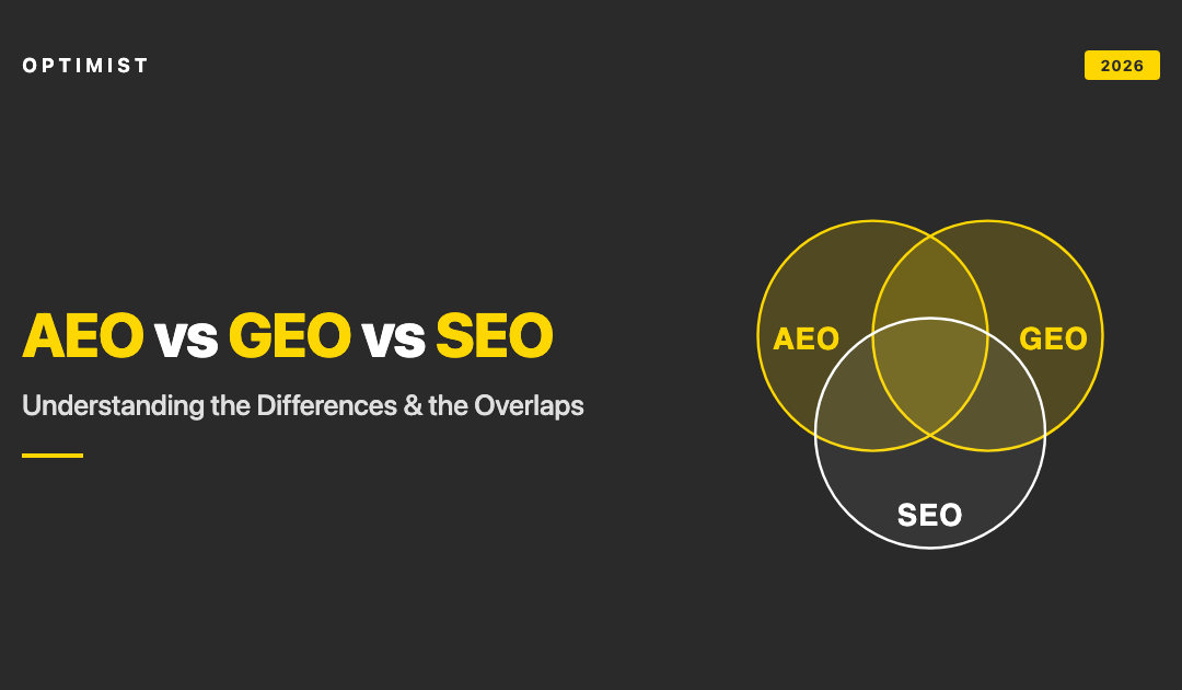 AEO vs GEO vs SEO: What’s Different and What Matters for Your Pipeline