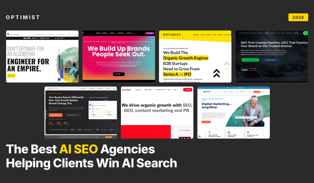 The 7 Best AI SEO Agencies Helping Clients Win AI Search in 2026