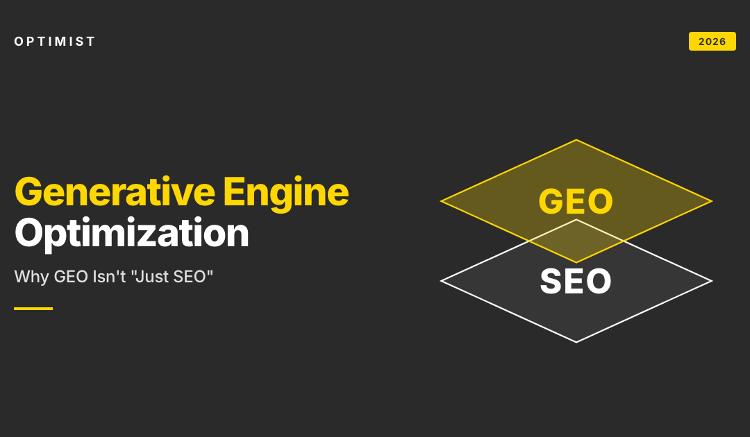 GEO is Not “Just SEO”: Understanding Generative Engine Optimization for B2B SaaS
